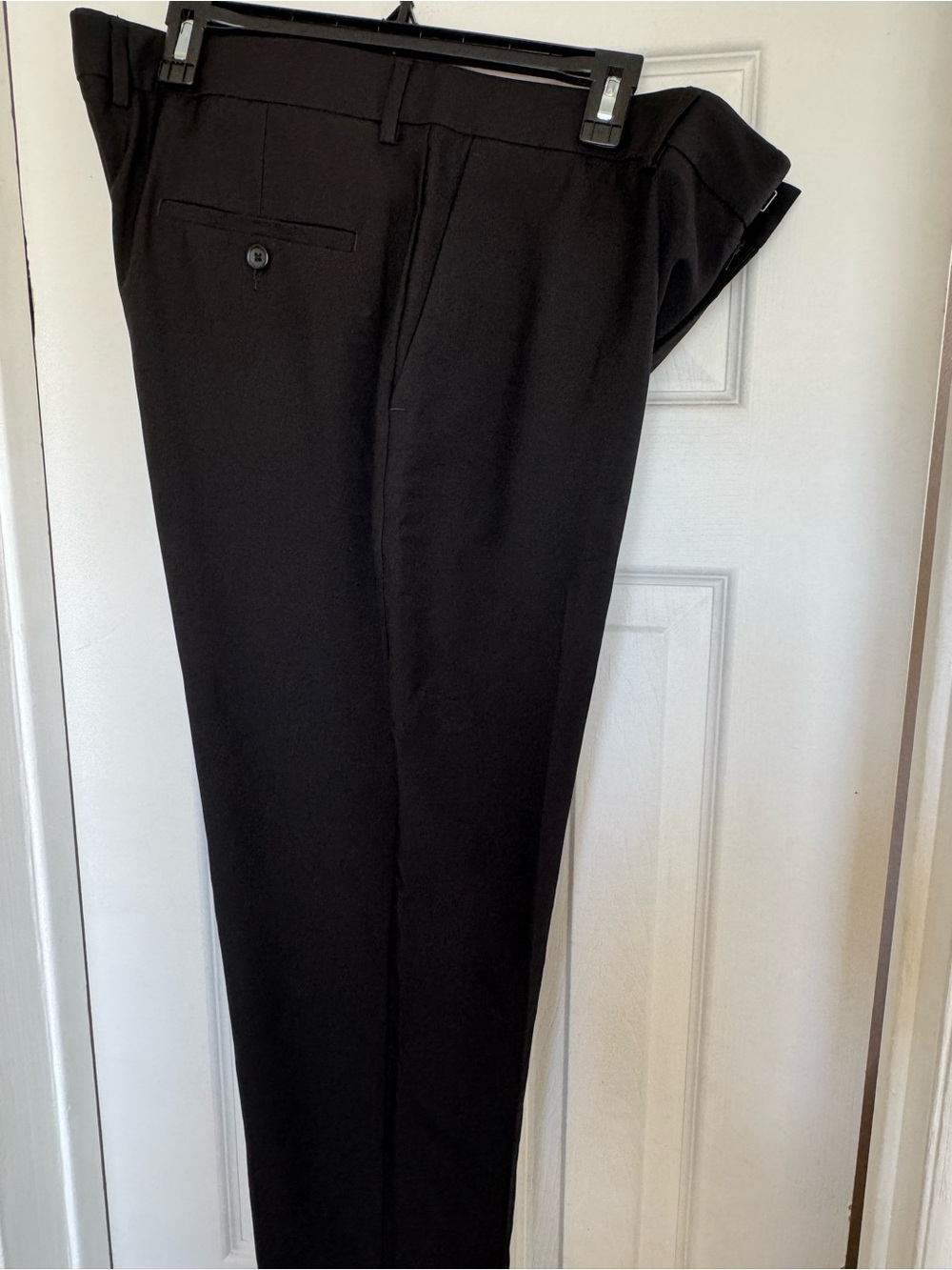 Haggar Black Men's Dress Pants - Classic Tailored Style